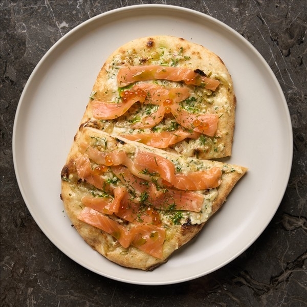 Фокачча с Лососем 
